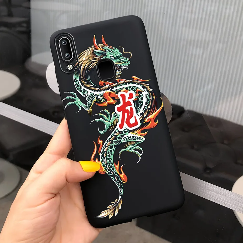 For Vivo Y90 Y91 Y91i Y91C Y93 Y95 Case Soft Silicone Luxury Black Back Cover For Vivo Y95 Y93 Y91 Phone Cases Shockproof Bumper