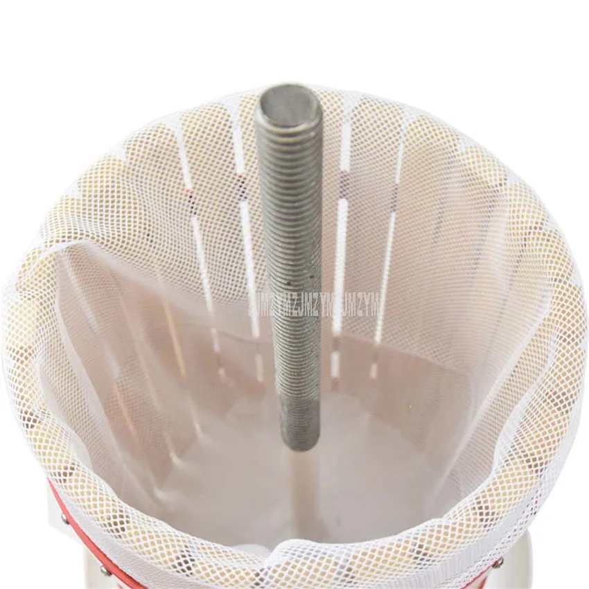 6L Handpresse Saft Maschine Hause Apple Pressen Entsafter DIY Trauben Wein maker Saft Rückstände Trennung Für Honig/Obst /gemüse