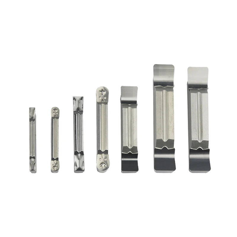 Lâmina Entalhada H01 H05 do Torno da Lâmina Ranhurada da Inserção de Ranhura do Carboneto de Mggn150-lh de para a Lâmina da Ferramenta de Torneamento do Corte de Alumínio