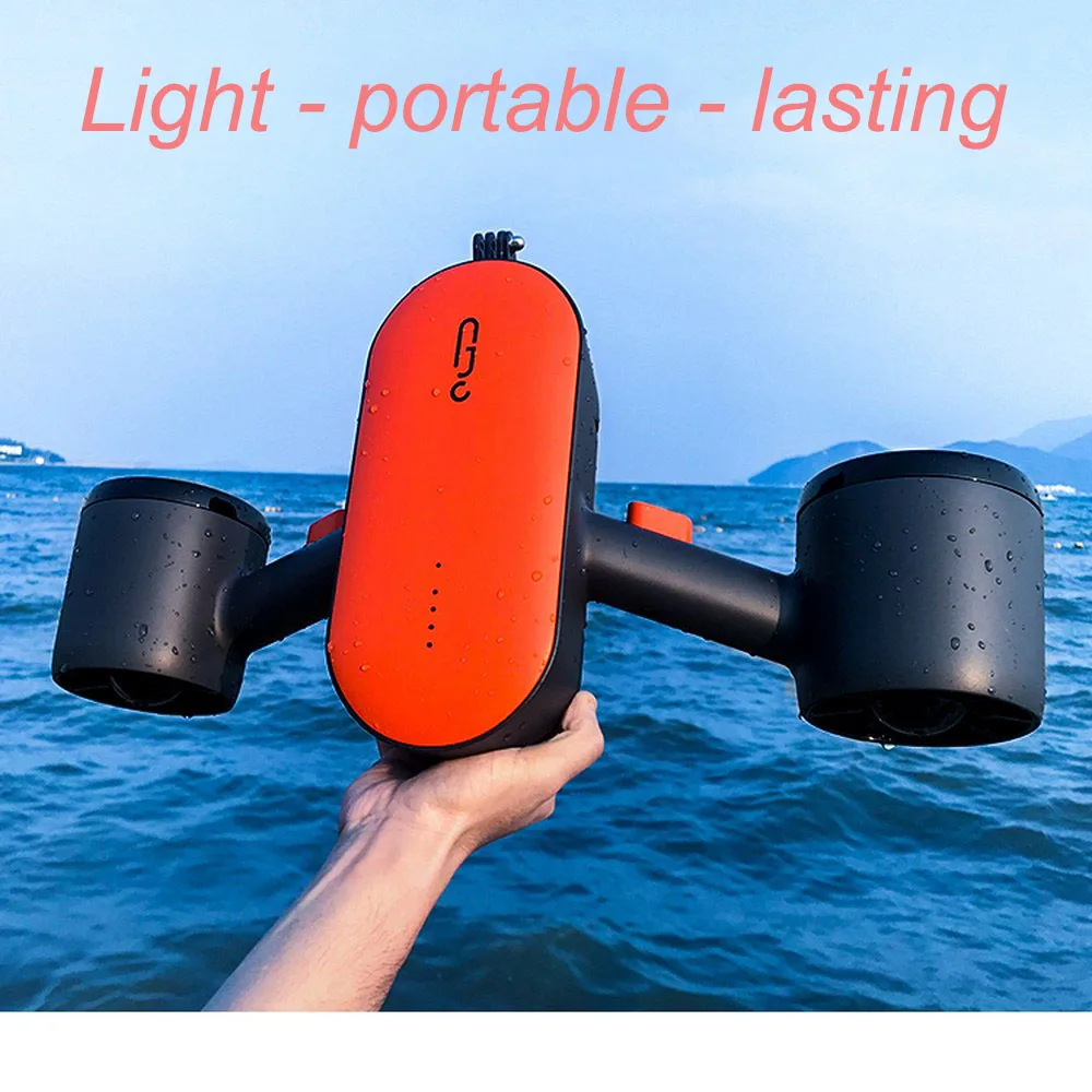 350W Electric Underwater Scooter Water Autocycle Dual Speed Water Propeller Suitable For Ocean And Pool Diving Sports Equipment