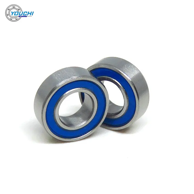 

10pcs MR126 2RS 6x12x4 mm Blue Rubber Seals Ball Bearings MR126RS 6*12*4 ABEC-3 Axial SCX10 II RC Car Miniature Bearing