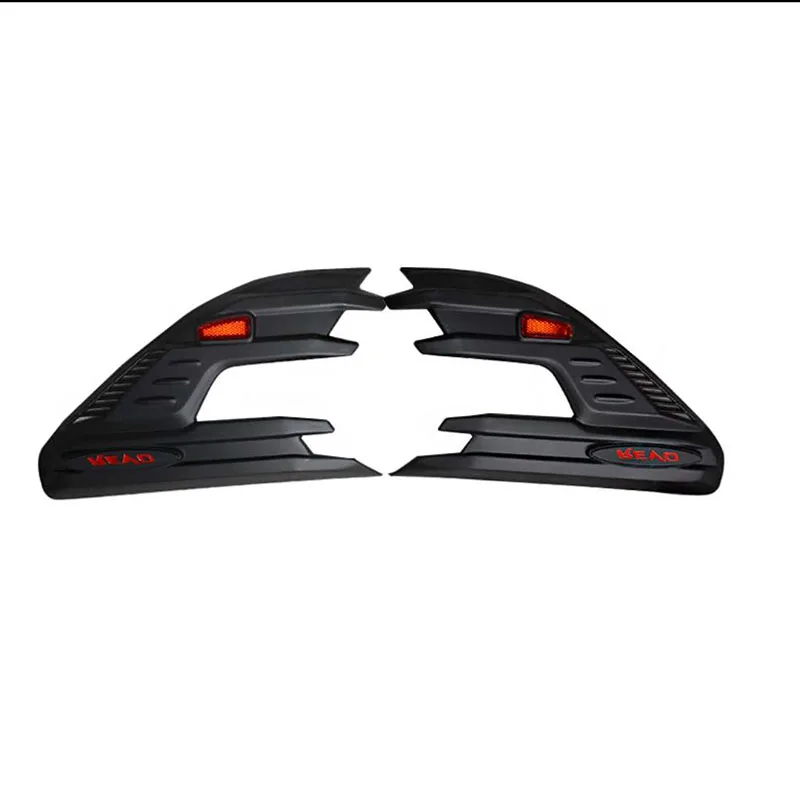 Car Exterior Mouldings Styling ABS Front Lights Cover Fit For TOYTA HILUX REVO 2015 2016 2017 2018 Pickup Decoration Accessories