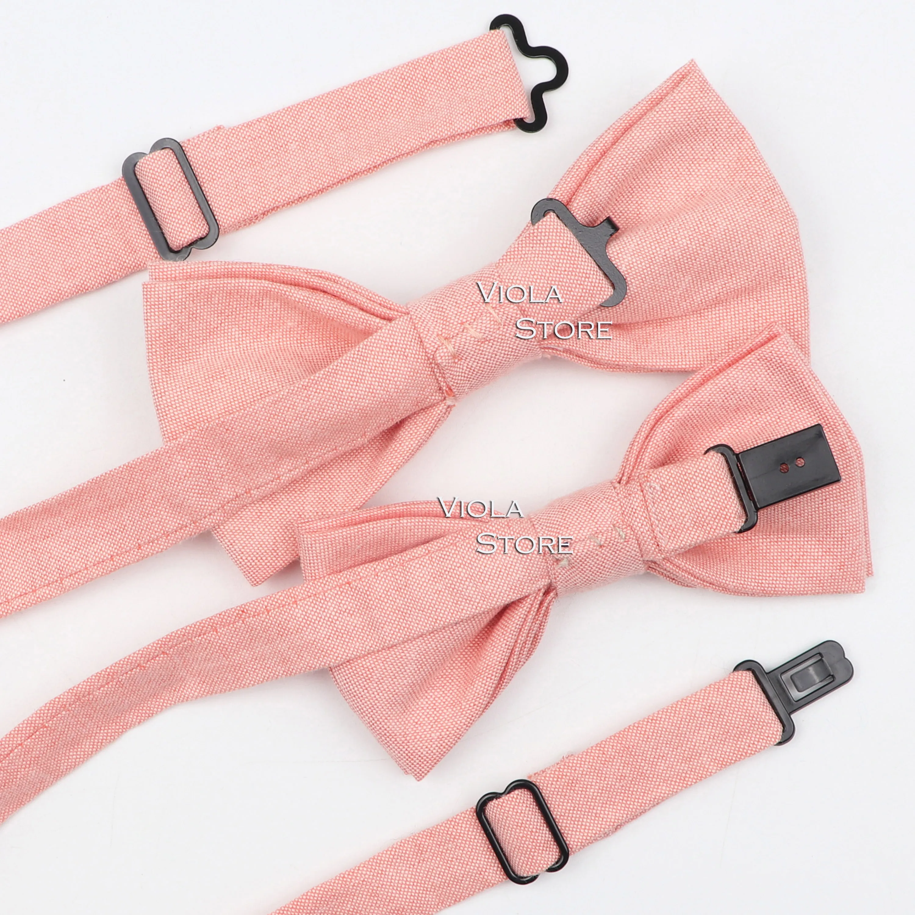 Cotton Linen Solid Suspender Bowtie Sets Men Women Boy Girl Kids Children Wedding Y-Back Straps Braces Butterfly For Pants Skirt