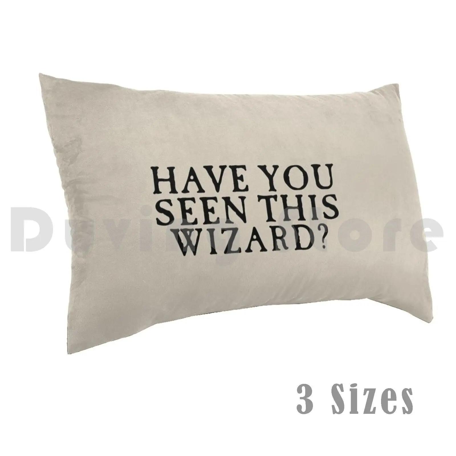 ¿Has visto a este mago? Funda de almohada estampada, 35x50, Azkaban, Sirius, negro, Voldemort, Tom, Riddle