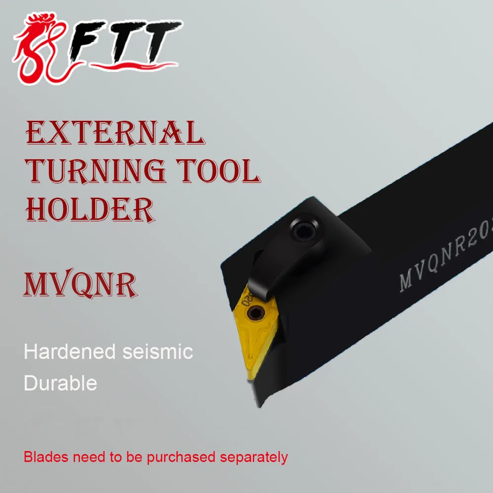 

1PC MVQNR1616H16 MVQNR2020K16 MVQNR2525M16 CNC External Turning Lathe Tools Holder For VNMG Carbide Inserts