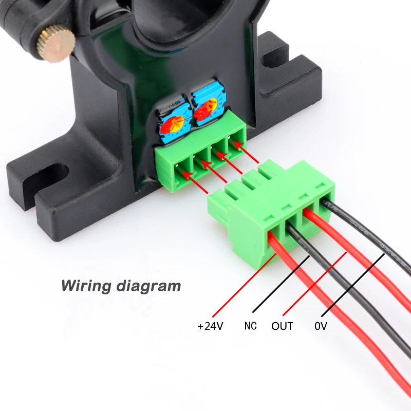 Fotografia 4: Sensor de corrente de efeito hall de núcleo dividido K6 ± 100 a 500A Faixa de entrada ±4V ±5V ±2V Tensão de saída para medição elétrica