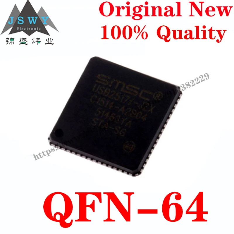 USB2517I-JZX QFN64 Semiconductor Interface IC USB Interface Integrated Circuit IC Chip with the for module arduino Free Shipping