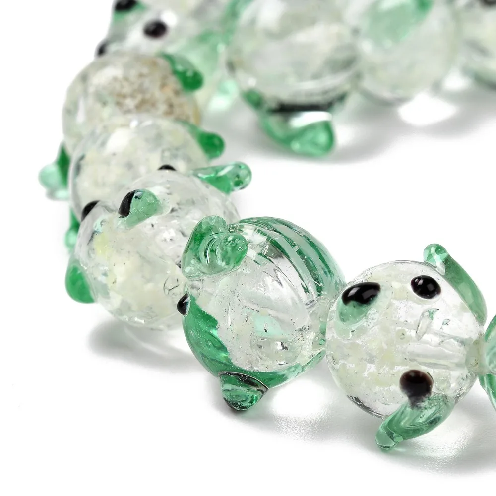 

about 20~30pcs/Strand Handmade Cartoon Pig Lampwork Beads Strands for Bracelet Necklace DIY Jewelry Making Decor Accessories