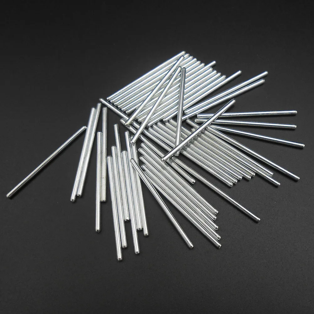 100PCS 2MM X 40MM M2 Iron Shaft Toy Car Gear Wheel Axle for DIY Accessories motor galvanize 2X40MM M2X40 100PCS/LOT *FD602X100 images - 6