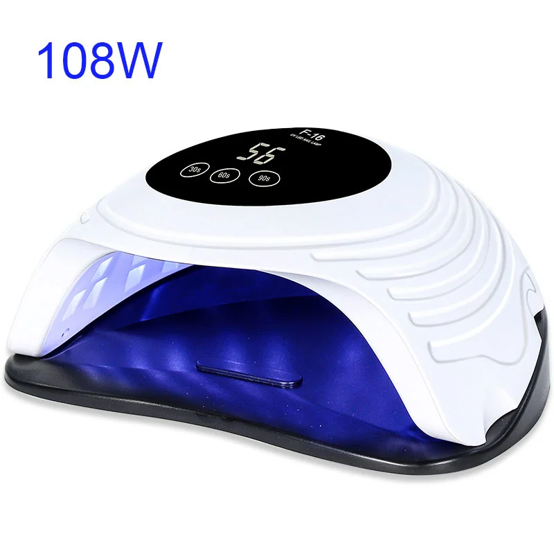 108W/84W/54W Nail Lamp Nail Dryer Fast Curing Speed Gel Light High Power LED UV Lamps For All Gels Polish Curing Lamp