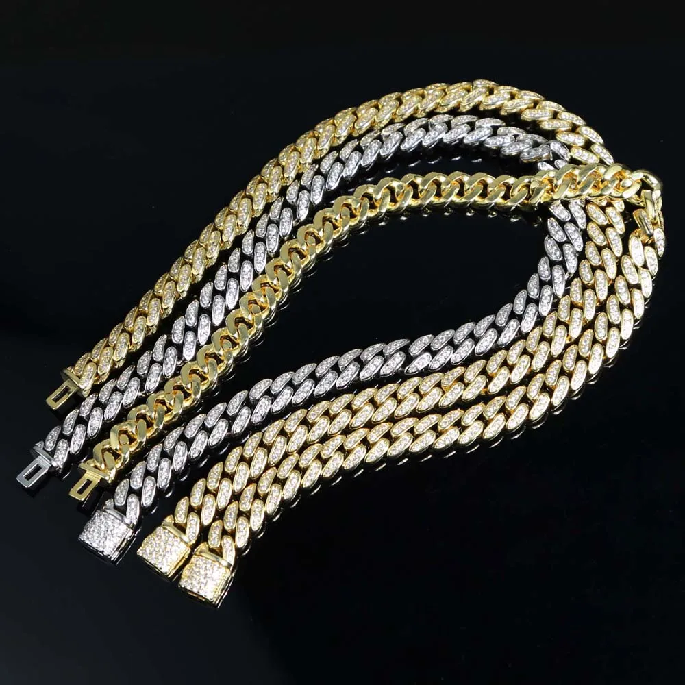 6.5mm Width Iced Out Bling 5A Cubic Zirconia Cuban Link Chain Anklet For Women Girls Summer Beach Thin Foot Chain Anklet 9\