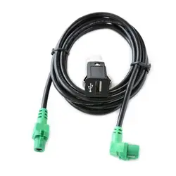 USB Socket Wire Cable Harness For BMW E60 E81 E70 E90 F12 F30 F10 F25 U1JF