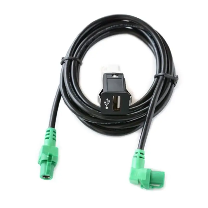USB gniazdo przełącznika drutu kabel uprząż dla E60 E81 E70 E90 F12 F30 F10 F25 U1JF
