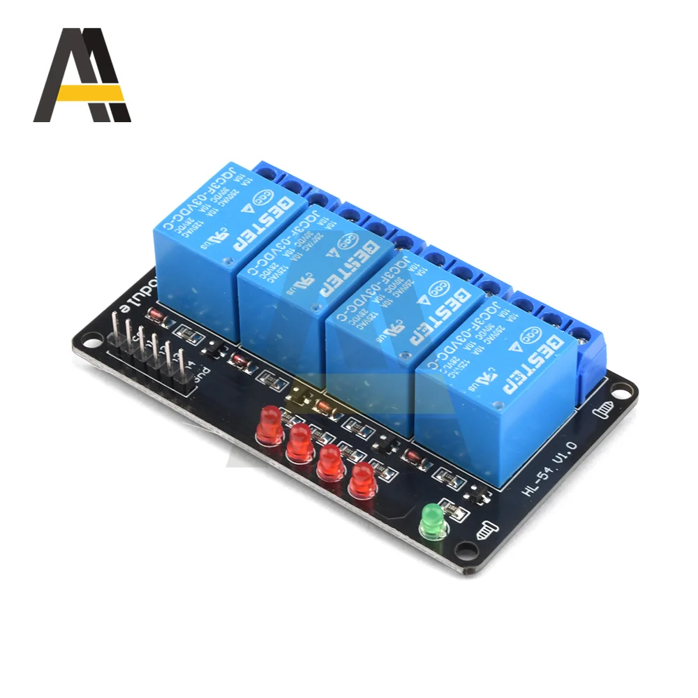 1/2/4 Channel 3V 5V 12V Relay Module Board no optocoupler relay Board for Arduino 8051 AVR PIC DSP ARM ARM MSP430