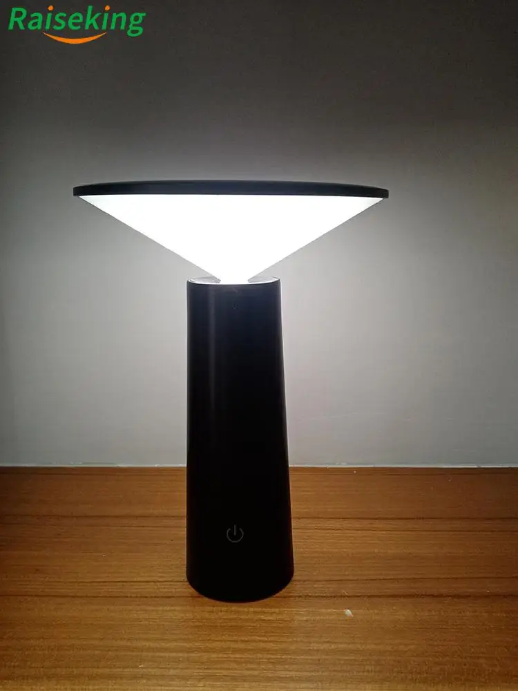 Smart Led Night Light Chargeable Desk Lamp Restaurant Cordless Table Lamp With Dimmable Brightness And Usb Charging Port