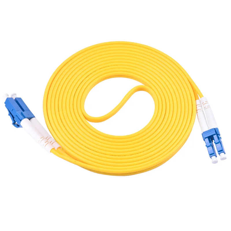 LC to LC Single-Mode Fiber Optic Cable Double-Core LC-LC 9/125 3M 5M 10m 15m 20m 30m Double-Head fiber Jumper Tail