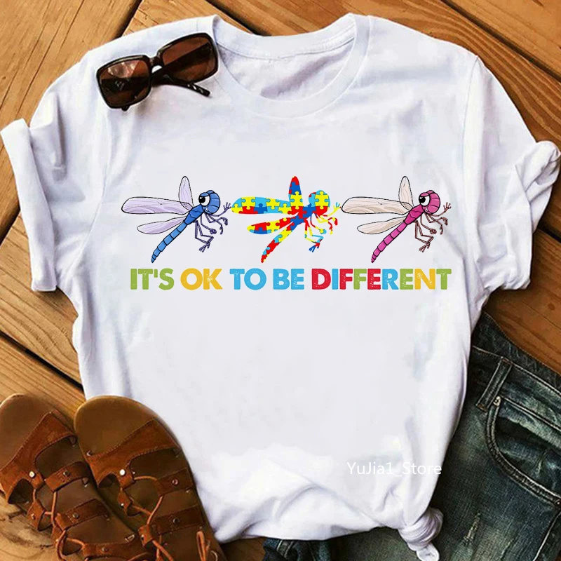 It'S Ok To Be Different Corgis/French Bulldog/Boston Terrier Graphic Print T-Shirt Women Funny Dog Lover Tshirt Femme Streetwear