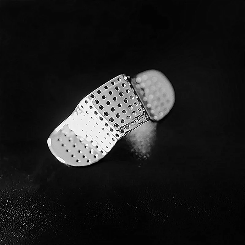 Nose Cuffs Band-Aid Metal Nose Clip Face Jewelry Trends Weird Accessories For Men and Women Bar Party Dress Up
