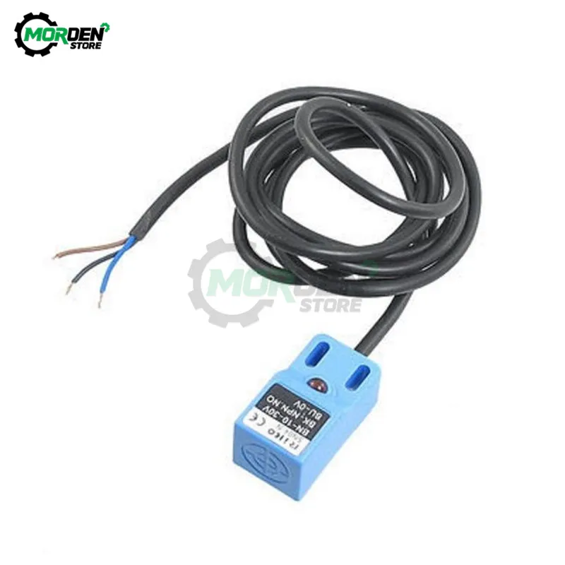 New Proximity Switch NO Normally Open Limited Switch Sensor Switch DC 2 Cable Inductive Proximity Limited Switch Dropship