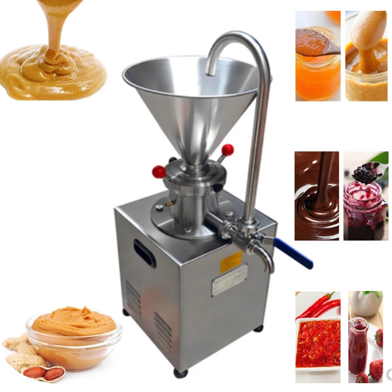  Commercial sesame almond paste maker  colloid mill electric  peanut butter machine