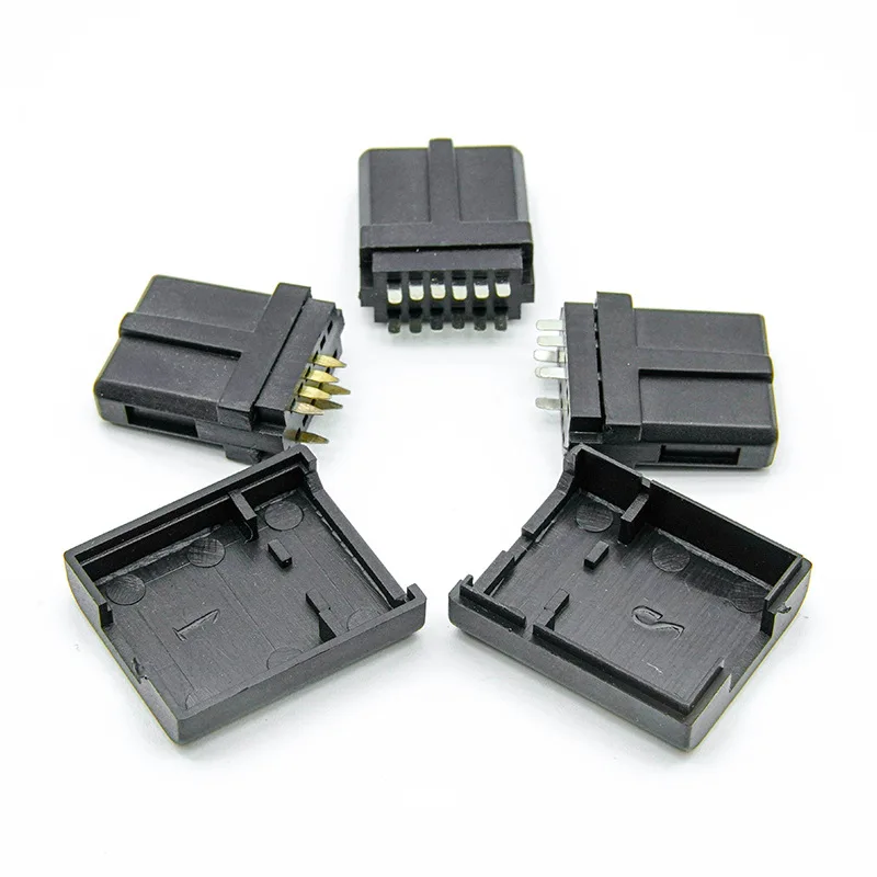 Mini Adapter Connector For N64 male socket with black shell electronic connector game Accessories