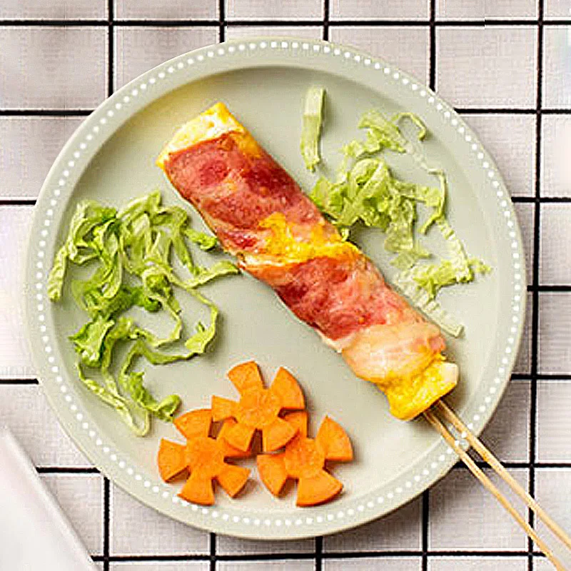 Máquina de salsichas elétrica com sete buracos, uso comercial, salsicha elétrica com pacote automático para negócios em casa, equipamento de lanche