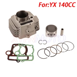 56mm Bore Engine Barrel Cylinder Body Pin Pistons Rings Gasket For YX140 YX 140cc YCF 150 Pit Bike Thumpstar Quad ATV Dune Buggy