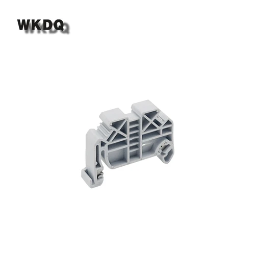 Imagen 2 del producto Abrazadera directa WKF 35 de 10 piezas, montaje fijo para Reino Unido PT ST Series NS, 35mm, bloque de terminales de Riel DIN, soporte de parada, instalación gratuita WKF35
