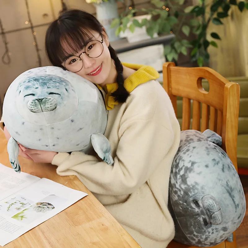 30/40/60/80cm Osaka Seal Hot Sale Super Soft Cute Pillow Plush Toy Creative Marine Doll Toys Baby Appease Gift for Kids Work