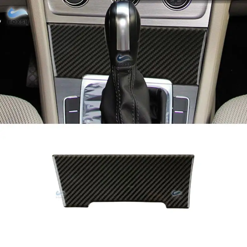 

Центральная консоль из углеродного волокна для VW Golf 7 MK7 VII 2013 2014 2016 2015 2017, панель прикуривателя