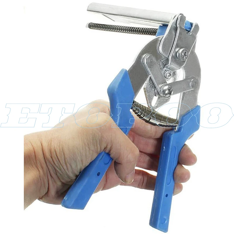 Imagem -03 - Ferramenta Alicate de Porco e 600 Peças m Grampos Grampos para Galinha Malha Arame Cercas Braçadeira Envelhecida