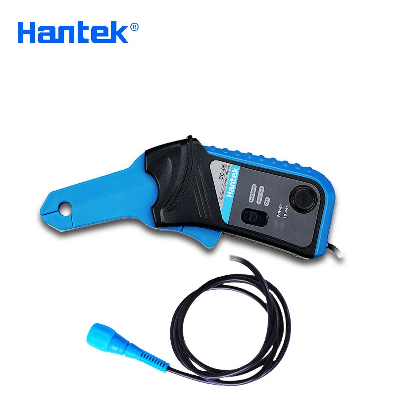 Hantek AC/DC Current Clamp Meter CC65 CC650 for Oscilloscope 400Hz Bandwidth 1mV/10mA 650A CC-650 with BNC/Banana Type Connector