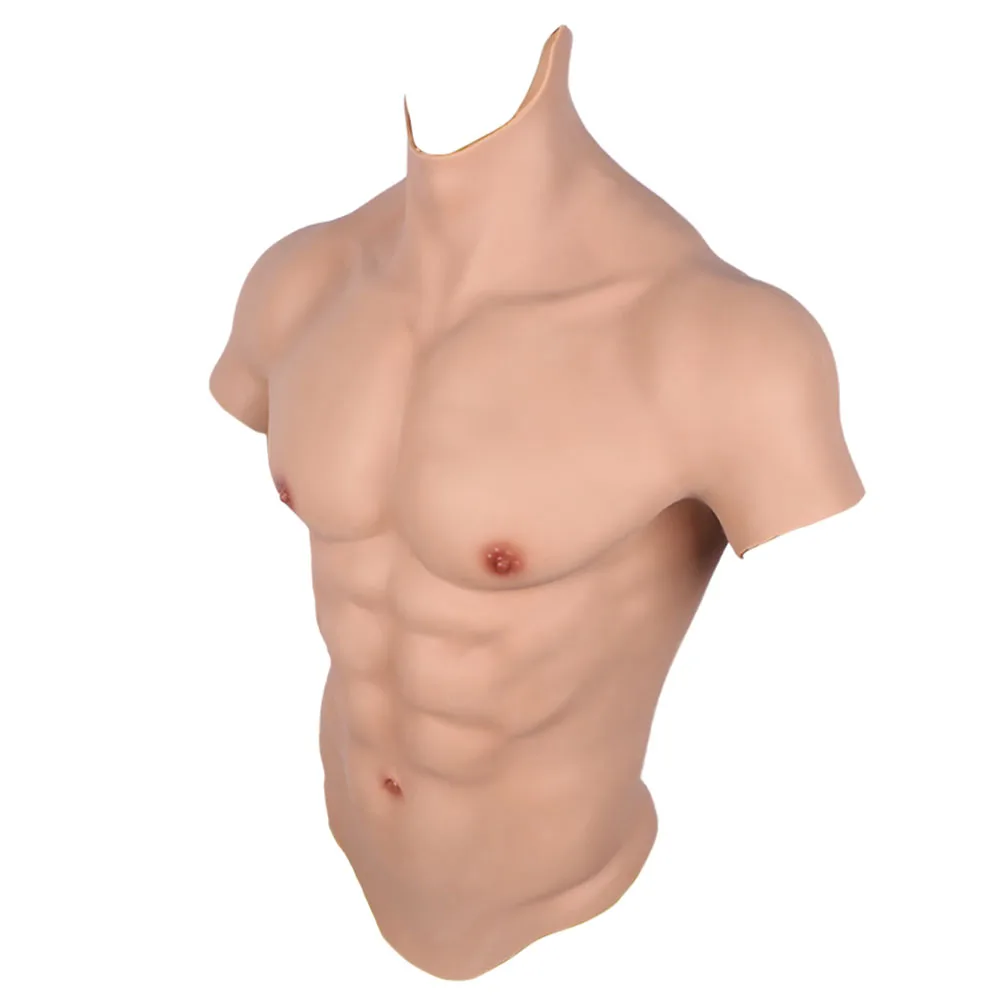 Silicone Fake Muscle Crossdresser Realistic Macho Muscle Suit Simulation Muscles Cosplay Realistic Artificial Muscle Man