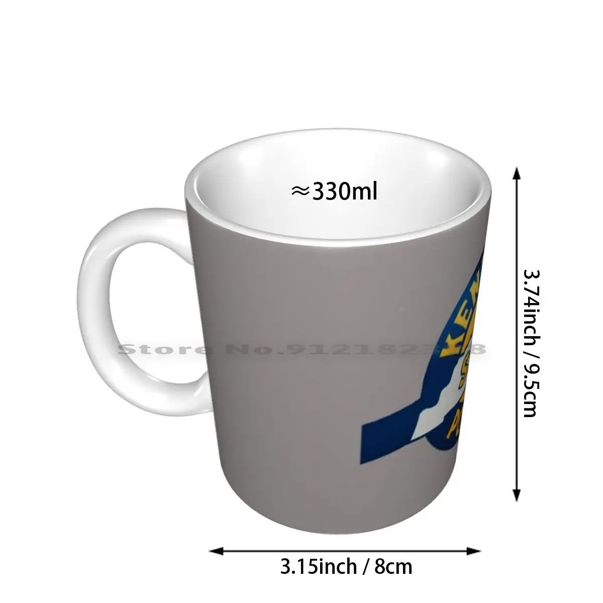 State Police Ceramic Mugs Coffee Cups Milk Tea Mug Car Automotbile Highway Patrol Trooper State Patch Law Enforcement Creative