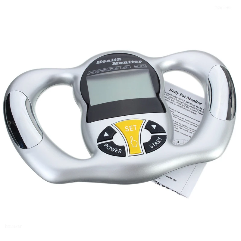 New Arrival Mini Digital LCD Portable Digital Handheld Body Mass Index BMI Meter Health Fat Analyzer Monitor