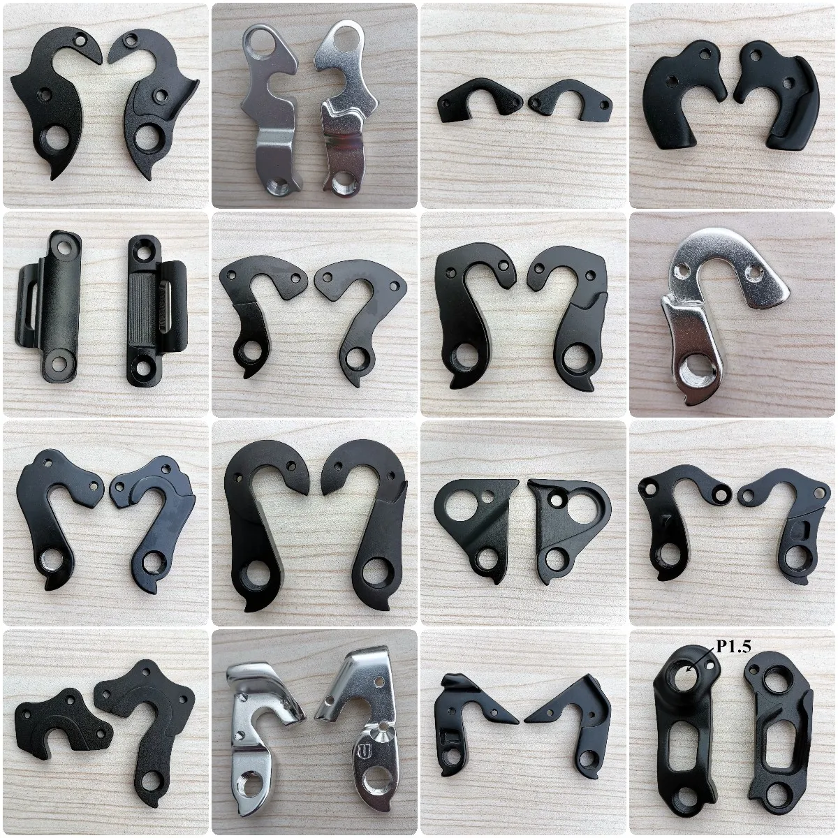 

1PC Bicycle Parts Carbon Frame Mech Dropout For Sava FUJI KONA Trek GT canyon scott Rear Derailleur Gear Hanger Number 365-380