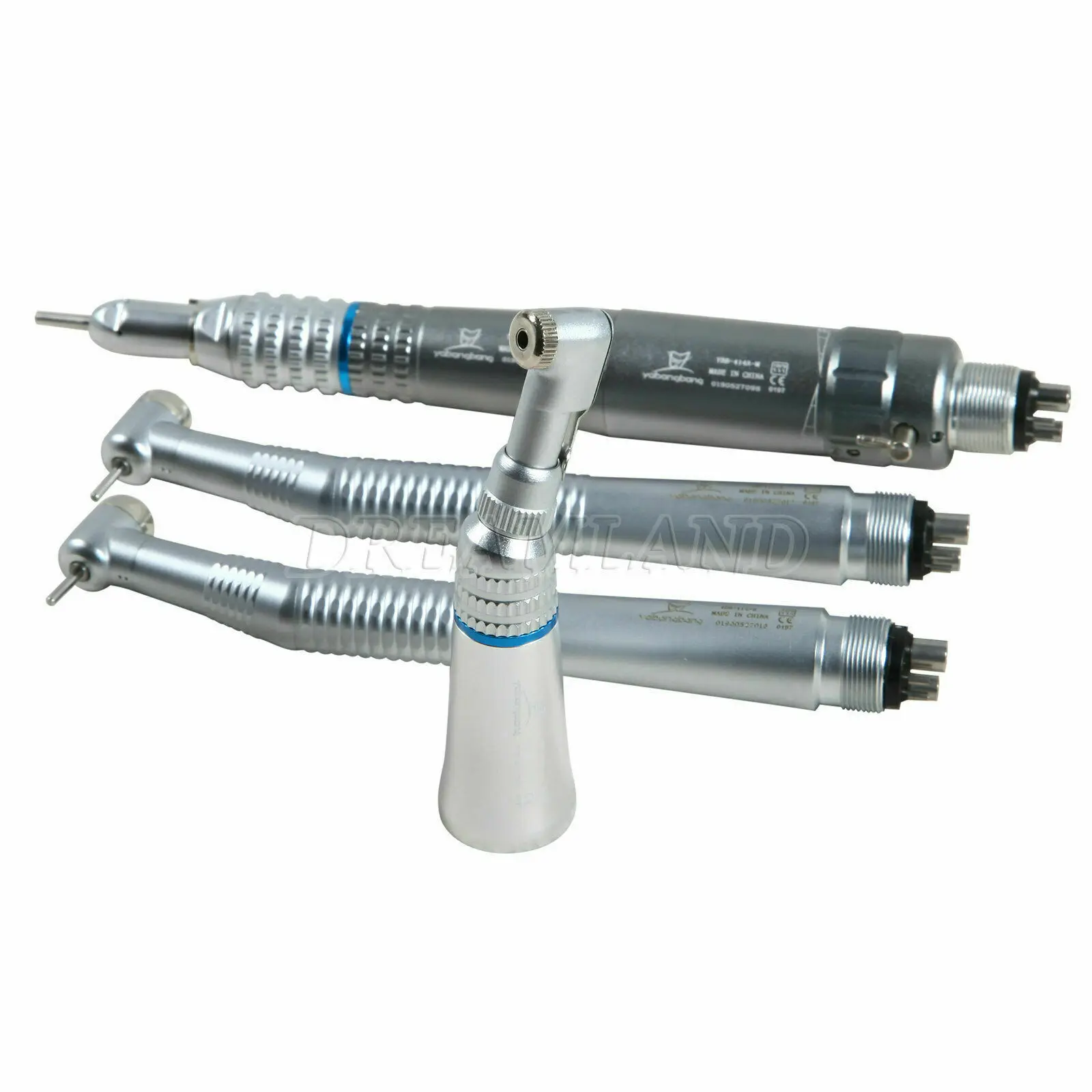 NSK Pana-Max Style Dental High Fast Slow Low Speed Contra Angle Straight Air Motor Handpiece Kit Turbine 4 Hole