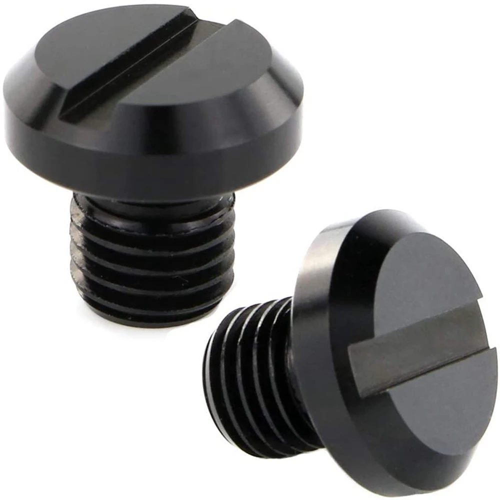 

2Pcs M10*1.25 Mototcycle Mirror Hole Plug Screw for Honda Yamaha Kawasaki Suzuki Cover Caps Mount Bolts Accessories