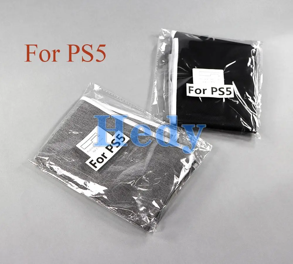 10PCS For PS5 Playstation 5 Console Dust Proof Kit Horizontal Dustproof Dust Cover Guard Protective Dustprevent Bag Sleeve