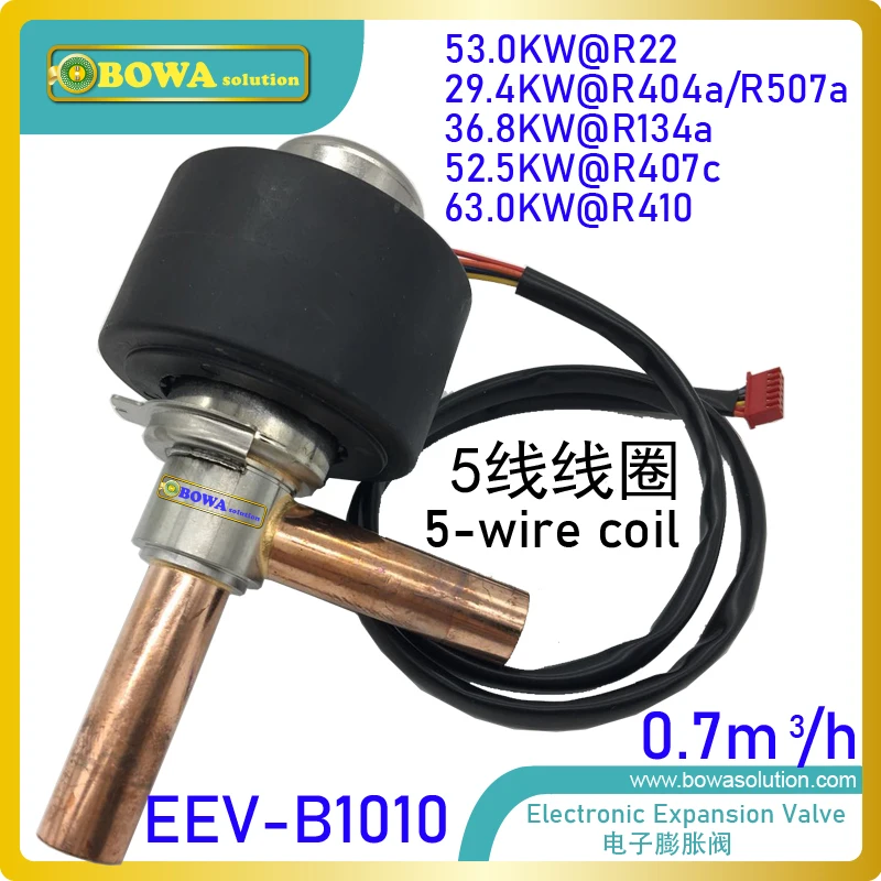 

20HP electric throttling valve can be used as constant pressure regulator in hot gas bypass for anti-freeze or crankshaft limit