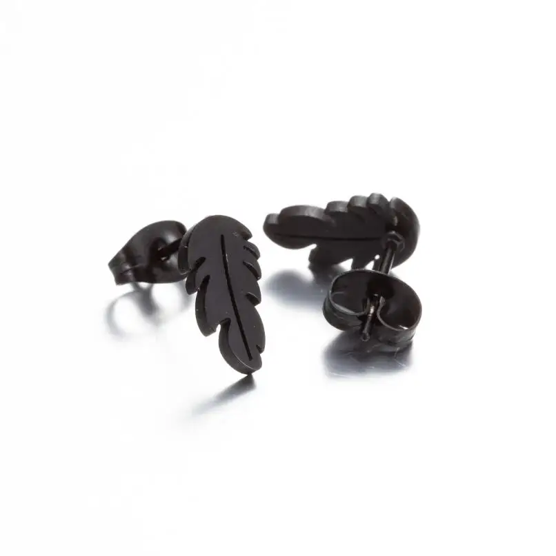 2024 Edelstahl Ohrringe Geometrische Frauen Männer Hip hop Schwarz Geister Schädel Stud Ohrring Modeschmuck Halloween Beste Geschenk – Detail 38