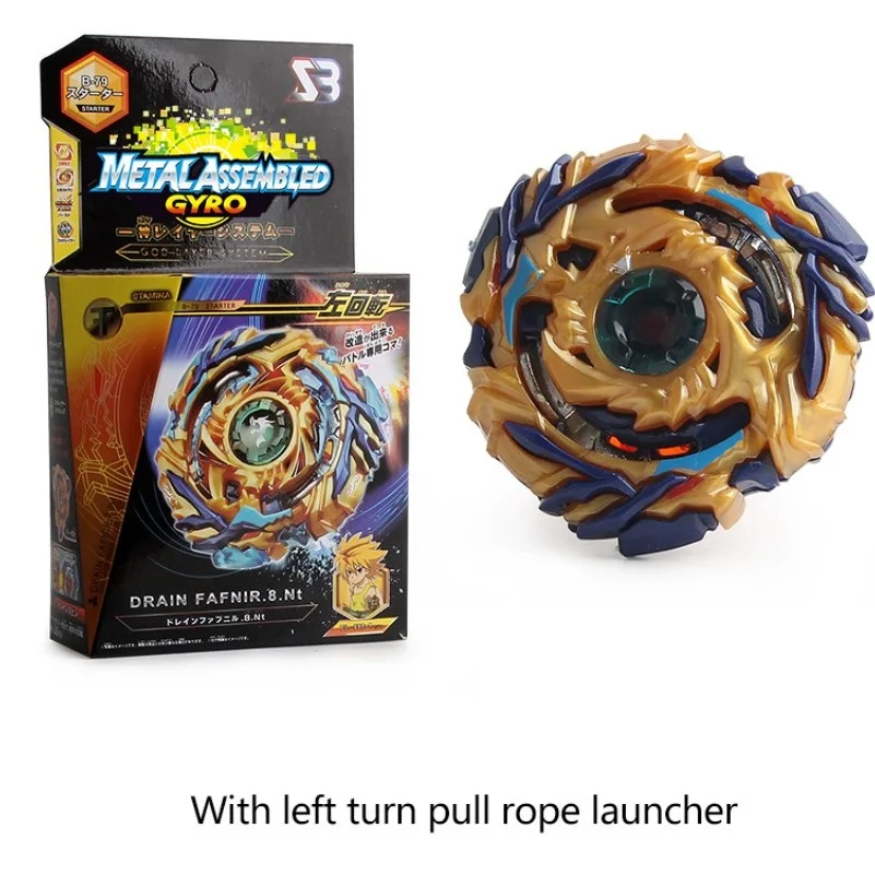 SPINNING TOP Starter Drain Fafnir.8.Nt Metal Booster B-79 With Left Turn Pull Rope Launcher