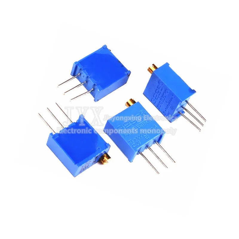 

10pcs 3296W 50 100 200 500 ohm 3296 1K 2K 5K 10K 20K 50K 100K 200K 500K 1M ohm 103 100R 200R 500R Trimpot Trimmer Potentiometer