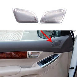 For Toyota Land Cruiser Prado 120 2003 2004 2005 2006 2007 2008 2009 Stainless Steel Door Horn Housing Accessories