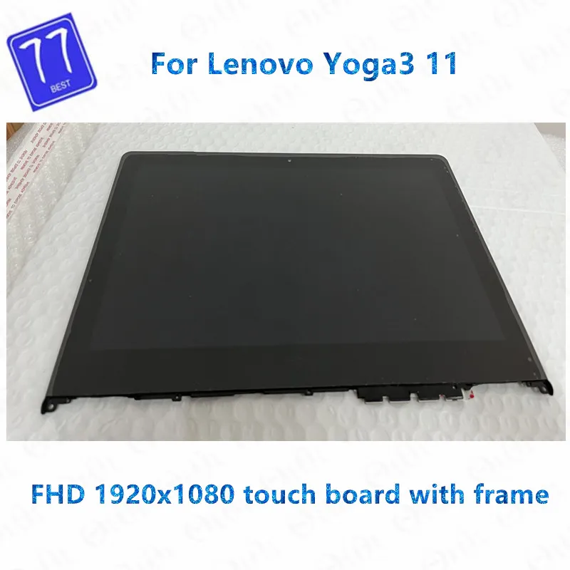 

Yoga 3-11 Original New Full For Lenovo Yoga 3-1170 (80J8002UUS) FHD 11.6'' LCD LED Touch Screen Digitizer Assembly Bezel 30PINS