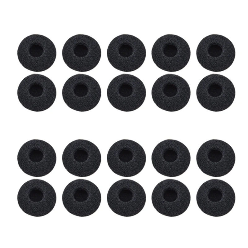 10 Pair 18mm of Sleeve Cover Replacement Earbud Tips Soft Sponge Foam Cover Ear pads for -Sennheiser MX375 MX365 Headpho