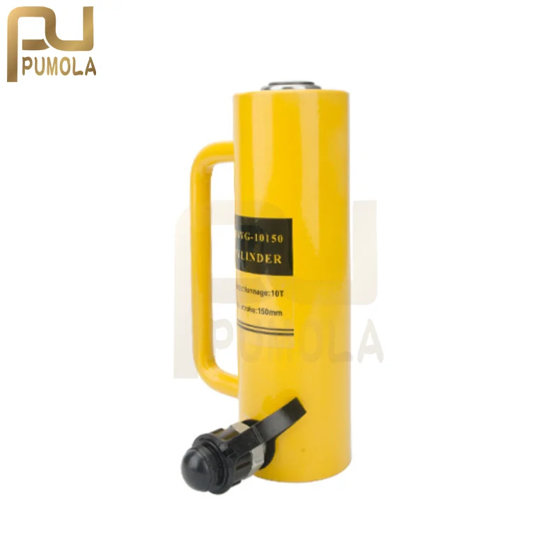 Single-acting Hollow Plunger Hydraulic Jack Cylinder Hydraulic Ram