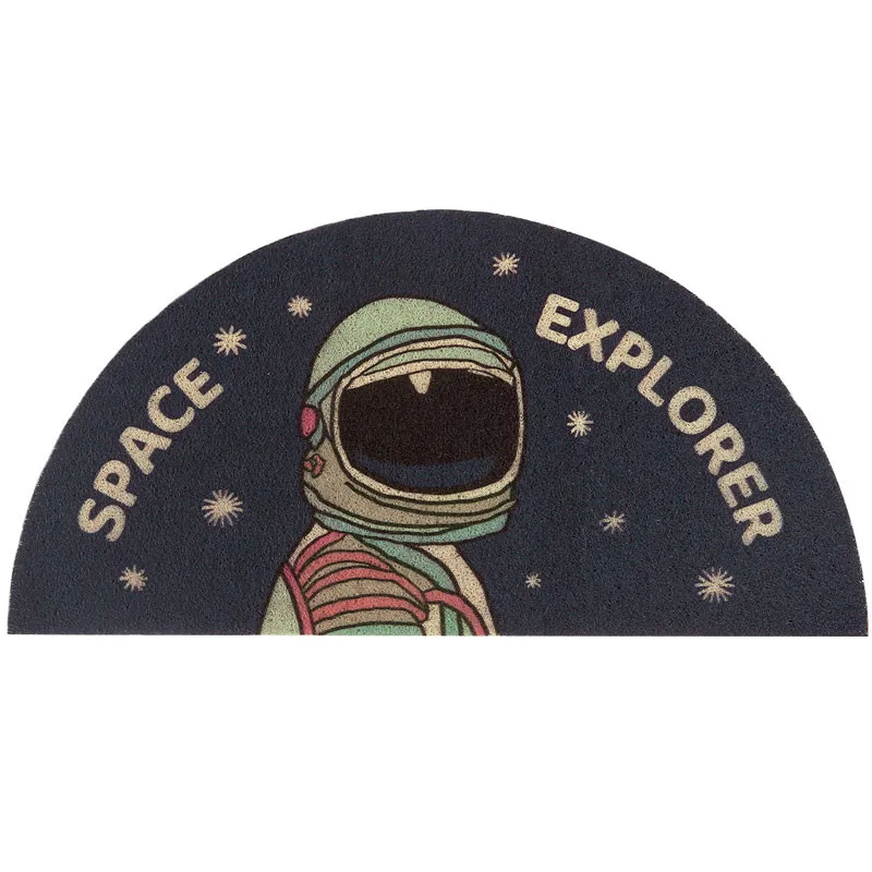 For Astronaut Nordic Gate Entrance Door Mat Home Non-Slip Stain-Resistant PVC Doormat anime floor mat  rugs for bedroom