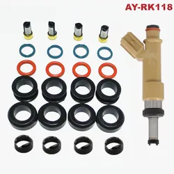 4sets  fuel injector repair kit service kits For Toyota prius ZXW30 #23250-37010 (AY-RK118)