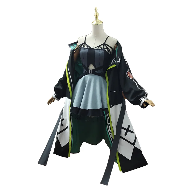 Anime Arknights Mint RHODES ISLAND Game Suit Dress Ver.2.0 Combat Uniform Cosplay Costume Halloween Women Free Shipping 2020 New